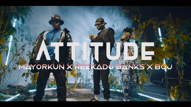 [Video] Attitude ft. Mayorkun x Reekado Banks x BOJ – Higher Your Body