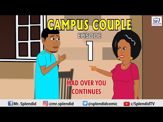 [Cartoon Skits] Splendid Cartoon — Campus Couple Episode 1