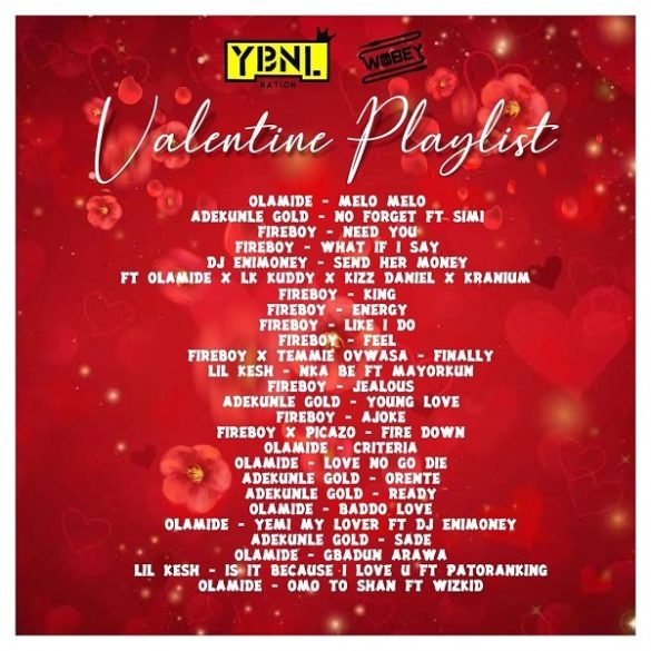 [Mixtape] DJ Enimoney – Valentine Playlist Mix