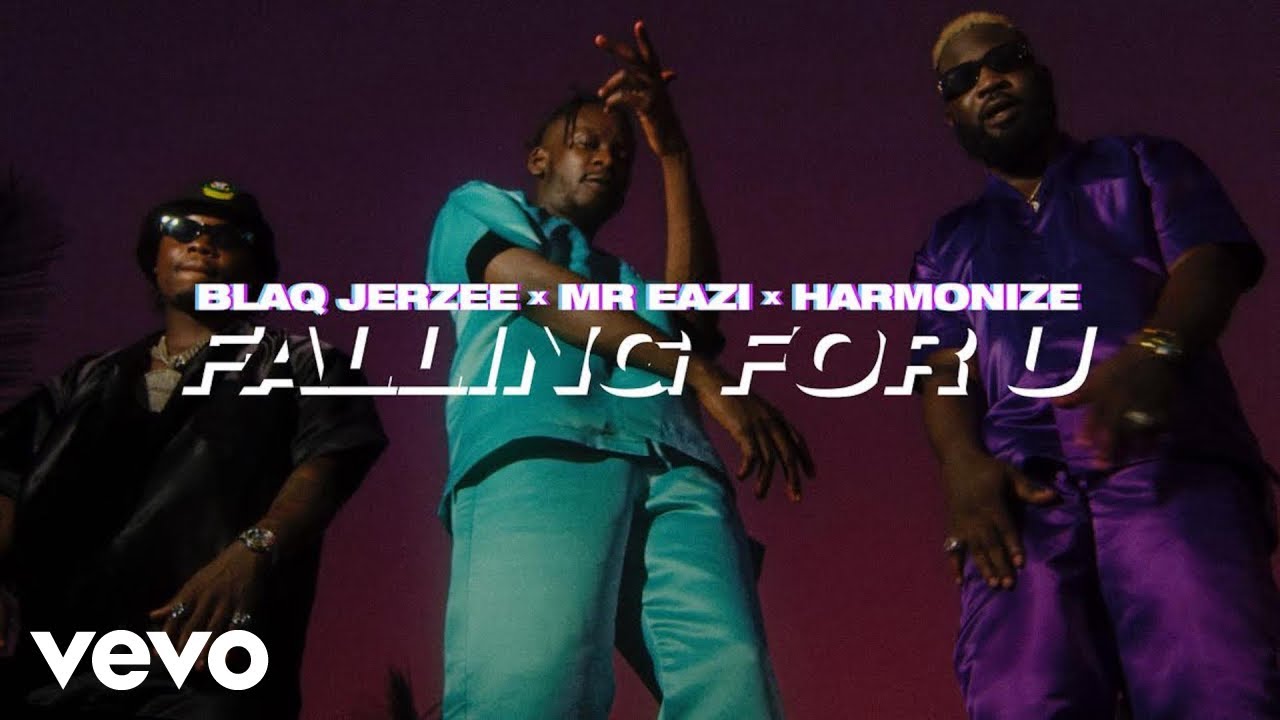 Video: Blaq Jerzee ft. Mr Eazi, Harmonize – Falling For You