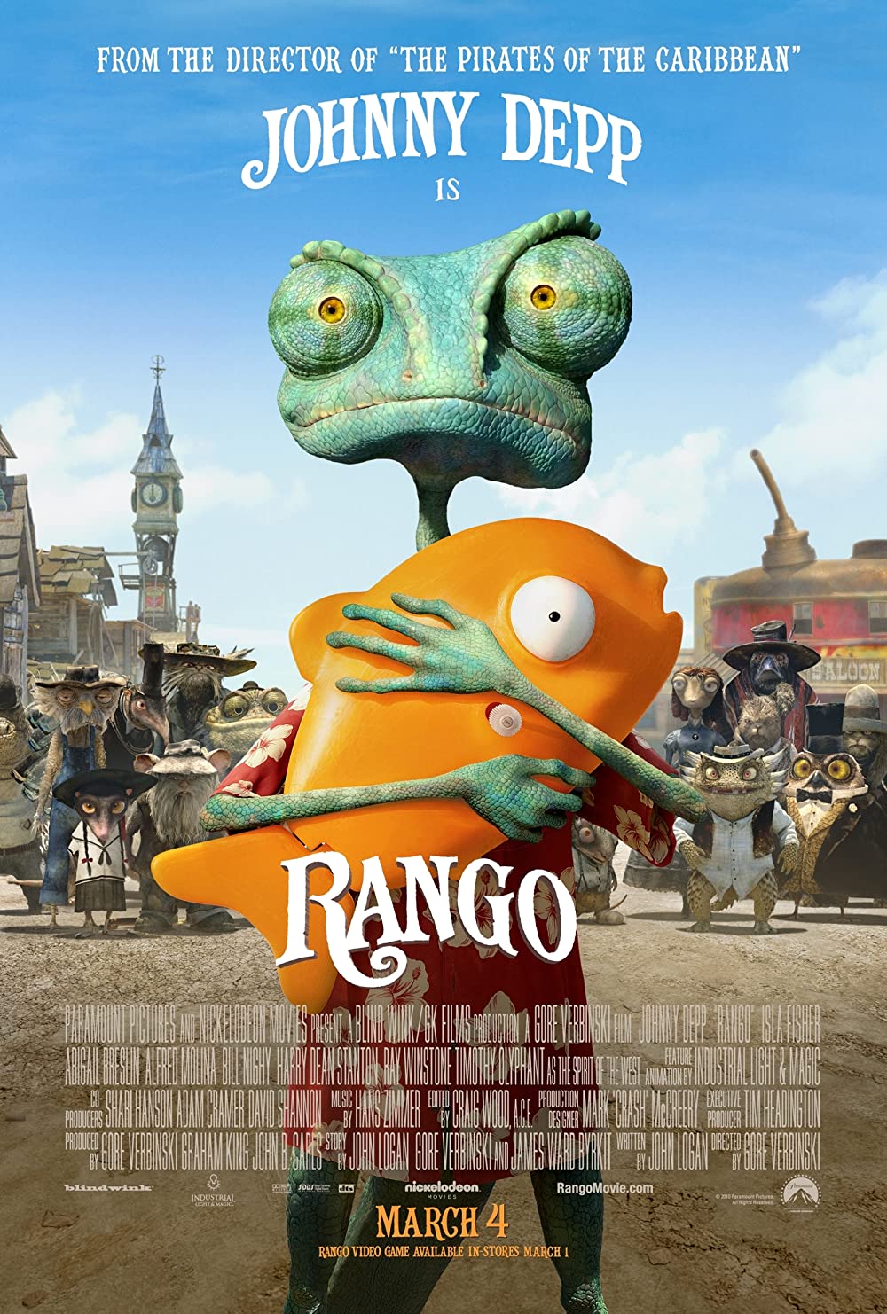 Rango (2011) [Adventure]