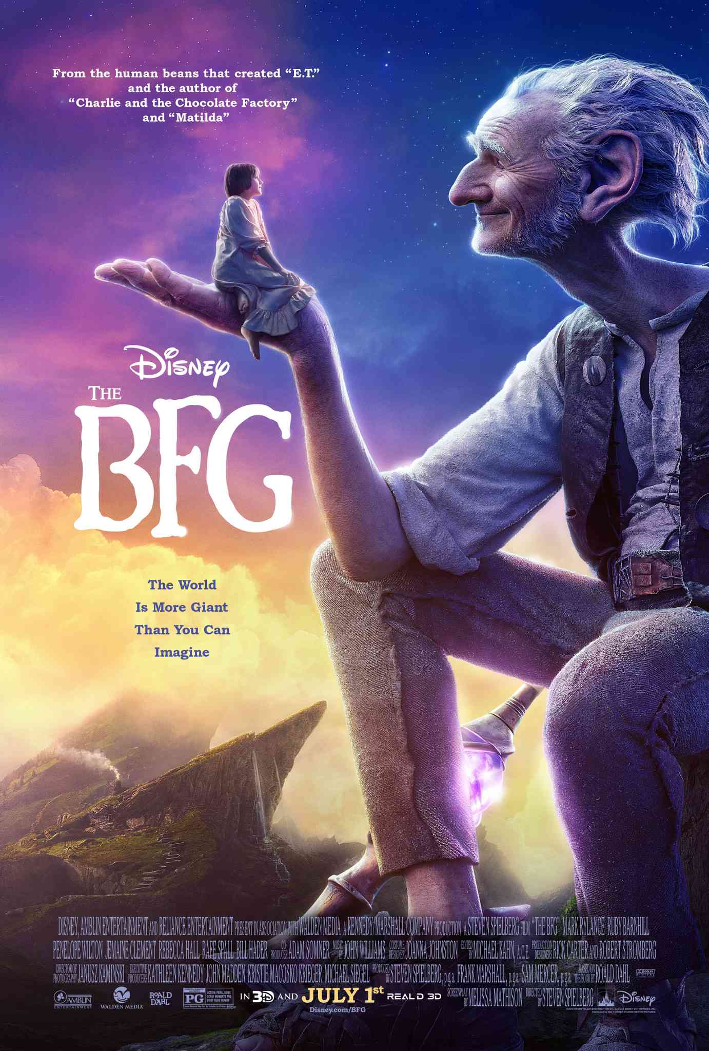 The BFG (2016) [Adventure]