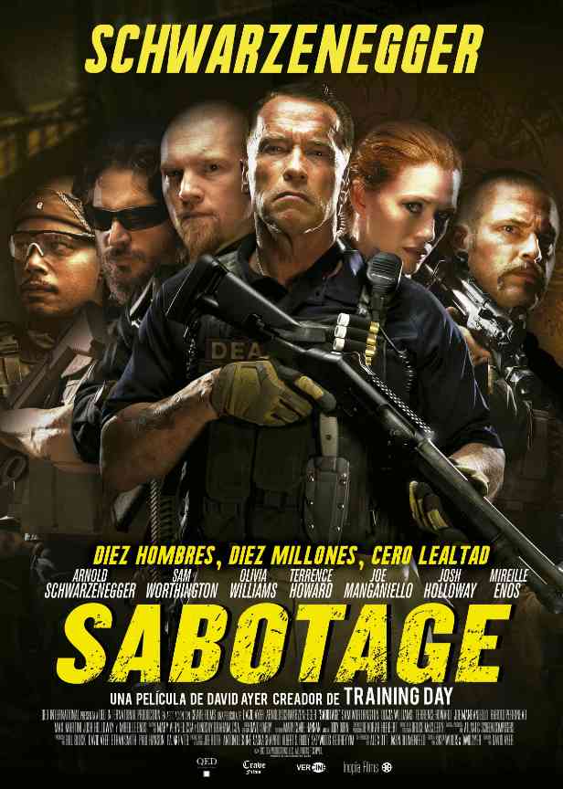 Sabotage (2014) [Action]