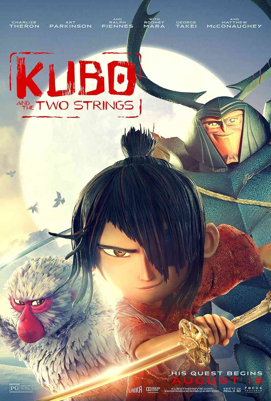 Kubo and the Two Strings (2016)